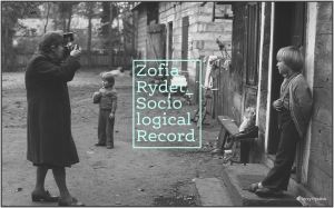 Zofia Rydet aan het werk