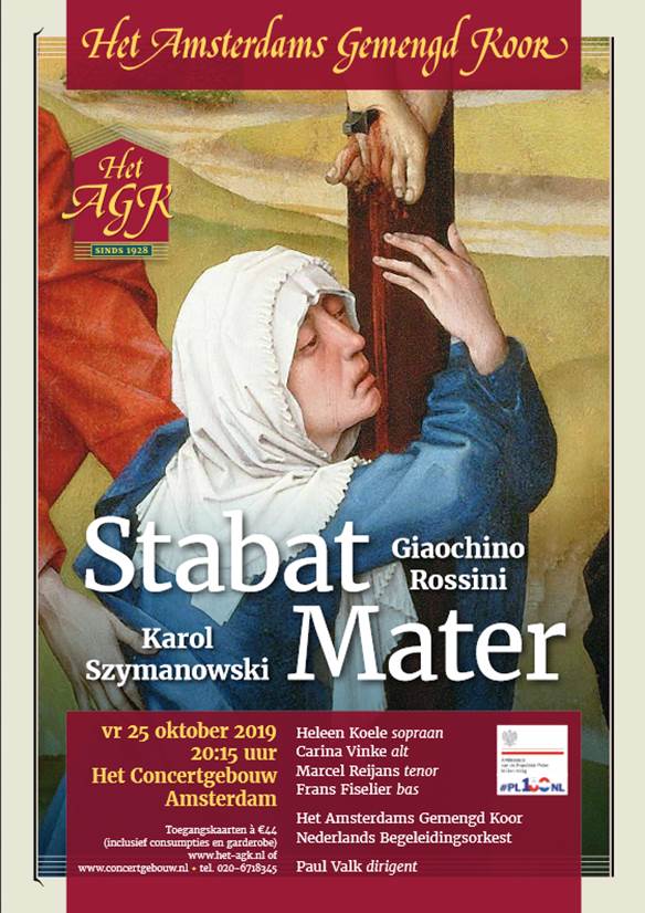 Stabat Mater van Karol Szymanowski op 25 oktober in het Koninklijk Concertgebouw